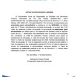 Sindicato dos Servidores Públicos de Rio das Ostras Convoca Assembleia Geral Extraordinária